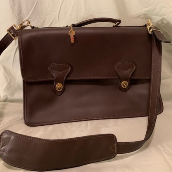 professional leather briefcase
